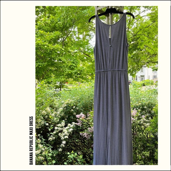 Banana Republic Nautical Maxi Dress - Picture 4 of 7